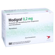 MODIGRAF 0,2 mg Granulat z.Herstell.e.Susp.z.Einn. 50 St