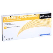 Vitamin C Panpharma 100 mg/ml Injektions 10X5 ml