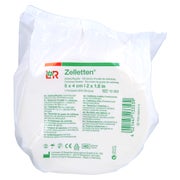 Produktabbildung: Zelletten Tupfer 4x5 cm keimreduziert Ro 500 St