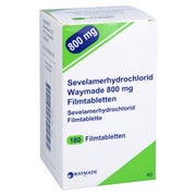 SEVELAMERHYDROCHLORID Waymade 800 mg Filmtabletten 180 St