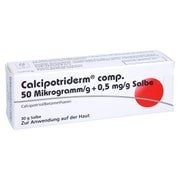 CALCIPOTRIDERM comp.50 µg/g + 0,5 mg/g Salbe 30 g