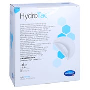 Hydrotac Schaumverband 6 cm rund steril 10 St