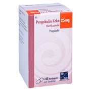 Pregabalin Krka 25 mg Hartkapseln Dose 100 St