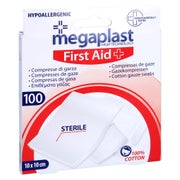 Gazekompressen 10x10 cm steril 100 St