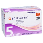 BD Ultra-fine Pen-nadeln 5 mm 31 G 0,25 105 St