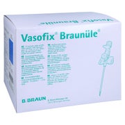 Vasofix Braunüle 22 G 25 mm blau 50 St