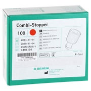 Produktabbildung: Kombi Stopper Verschlusskonen rot 100 St