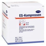 Es-kompressen Steril 10x10 cm Großpackun 5X20 St