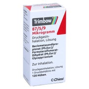 TRIMBOW 87 µg/5 µg/9 µg 120 Hub Druckgasinhalation 1 St