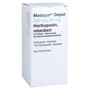 MADOPAR Depot 100 mg/25 mg Hartkapseln retardiert 100 St