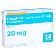 Dasatinib-1a Pharma 20 mg Filmtabletten 60 St