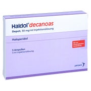 HALDOL decanoas Depot 50 mg/ml Inj.-Lsg.i.e.Amp. 5X3 ml