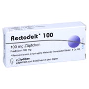 Rectodelt 100 mg Zäpfchen 2 St