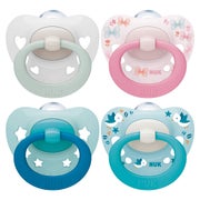 Nuk Signature Silikon-schnuller 0-6m 2 St