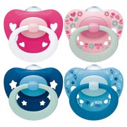 Nuk Signature Silikon-schnuller 6-18m 2 St