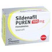 Produktabbildung: Sildenafil Puren 100 mg Filmtabletten 12 St