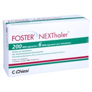 FOSTER NEXThaler 200/6 µg 120 ED Inhalationspulver 1 St