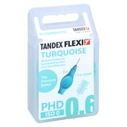Tandex Flexi Interdentalb.phd 0.6/iso 0 Turquoise 6X1 St