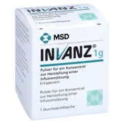 INVANZ 1 g Plv.f.e.Konz.z.Herst.e.Inf.-Lsg. 1 St