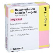 DEXAMETHASON-hameln 4 mg/ml Injektionslösung 10X1 ml