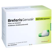 BRETARIS Genuair 322 µg Pulver z.Inhalation 3x60ED 3 St