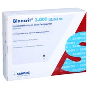 BINOCRIT 3.000 I.E./0,3 ml Inj.-Lsg.i.e.Fertigspr. 6X0,3 ml