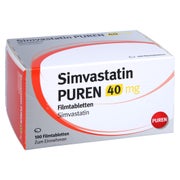 Simvastatin Puren 40 mg Filmtabletten 100 St