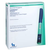 LEVEMIR FlexPen 100 Einheiten/ml Inj.-L.Fertigpen 10X3 ml