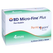 BD Micro-fine+ Pen-nadeln 0,23x4 mm 32 G 110 St
