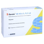 ZARZIO 48 Mio.E./0,5 ml Inj./Inf.-Lsg.i.e.Fert.-S. 5 St