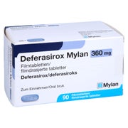 Deferasirox Mylan 360 mg Filmtabletten 90 St