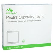 Produktabbildung: Mextra Superabsorbent Verband 12,5x12,5 10 St