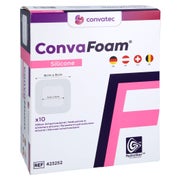 Convafoam Silicone Verband 8x8 Cm 10 St