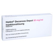 HALDOL decanoas Depot 50 mg/ml Inj.-Lsg.i.e.Amp. 5X3 ml
