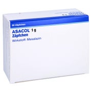 Asacol 1 g Zäpfchen 90 St