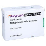 Akynzeo 300 Mg/0,5 mg Hartkapseln 4 St