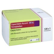 Capecitabin Accord 500 mg Filmtabletten 120 St