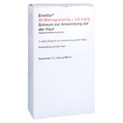 ENSTILAR 50 µg/g + 0,5 mg/g Schaum z.Anw.a.d.Haut 2X60 g