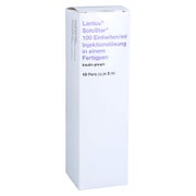 LANTUS 100 E/ml SoloStar Inj.-Lsg.i.e.Fertigpen 10X3 ml
