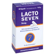 Lacto Seven Strong mit hoch dosierten Milchsäurebakterien 30 St