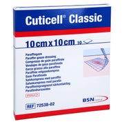 Cuticell Classic Wundgaze 10x10 Cm 10 St
