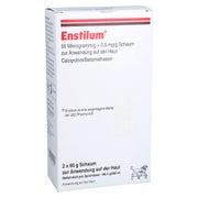 ENSTILUM 50 µg/g + 0,5 mg/g Schaum z.Anw.a.d.Haut 2X60 g