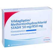 VILDAGLIPTIN/Metformin STADA 50 mg/850 mg Filmtab. 30 St