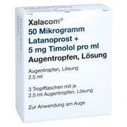 XALACOM 50 µg Latanoprost + 5 mg Timolol/ml ATR 3X2,5 ml