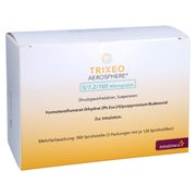 TRIXEO Aerosphere 5/7,2/160µg Druckgasinh.120ED 3 St