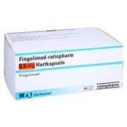 FINGOLIMOD-ratiopharm 0,5 mg Hartkapseln 98 St