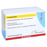 Lacosamid Glenmark 100 mg Filmtabletten 168 St