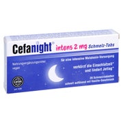 Cefanight Intens 2 Mg Schmelz-tabs 20 St