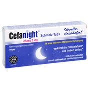 Cefanight Intens 2 Mg Schmelz-tabs 60 St