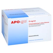 Apo-go 5 Mg/ml lnfusionslösung i.e.Patro 5X5X20 ml